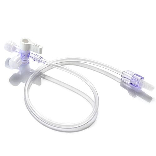 Prolunga da perfusione a 2 vie - 41.10.21 series - SCW medicath - LUER®-lock