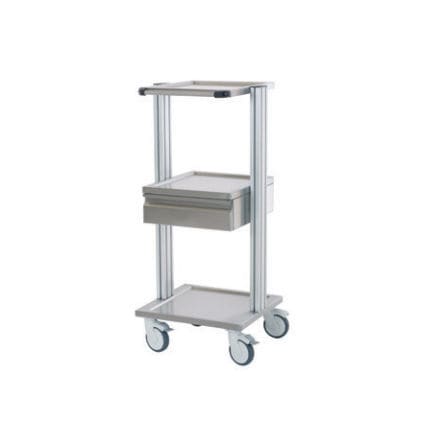 Carrello medico - 238.5050 - SEBA HANDELS - per dispositivi medici / di trasporto / in acciaio inossidabile