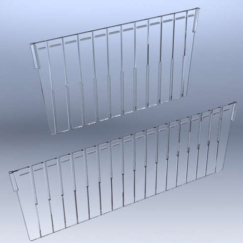 Separatore per cassetto in policarbonato - 002.2040 - SEBA HANDELS