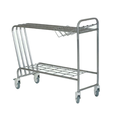 Carrello medico - 251.1240 - SEBA HANDELS - per uso generale / di trasporto / in acciaio inossidabile