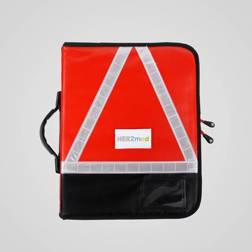 Borsa medica di emergenza - A4 - HERZmed GmbH - per documenti medici / a mano / in PVC