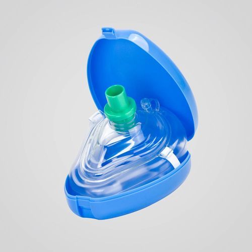 Maschera per rianimazione orale - 500 series - HERZmed GmbH - per RCP / didattica / monouso