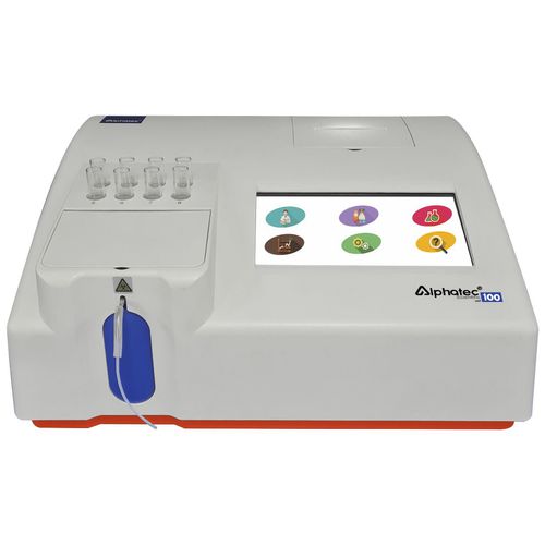 Analizzatore di chimica clinica semiautomatico - 100 VET - ALPHATEC SCIENTIFIC - veterinario / compatto / portatile