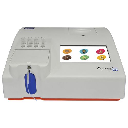 Analizzatore di chimica clinica semiautomatico - 100 - ALPHATEC SCIENTIFIC - compatto / portatile / con touch screen