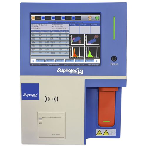 Analizzatore ematologico veterinario - 51 VET - ALPHATEC SCIENTIFIC - automatico / compatto / con differenziazione di 5 parti