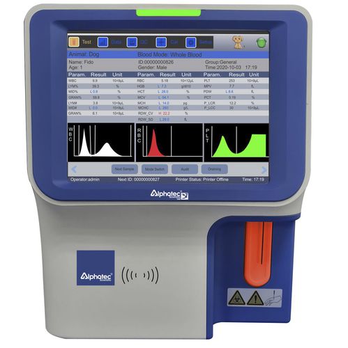 Analizzatore ematologico veterinario - 37 VET - ALPHATEC SCIENTIFIC - automatico / compatto / 22 parametri