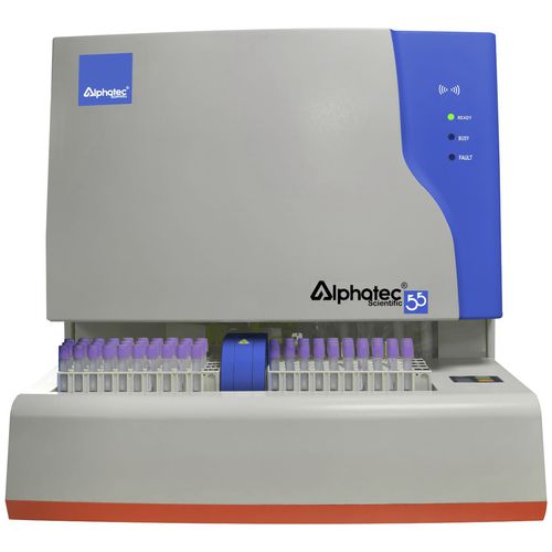 Analizzatore ematologico per ospedali - 55 - ALPHATEC SCIENTIFIC - automatico / da banco / con differenziazione di 5 parti