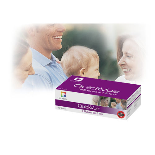 Test rapido per malattie infettive - QuickVue  - Quidel Eye Health - per antigeni / dell'influenza A / dell'influenza B