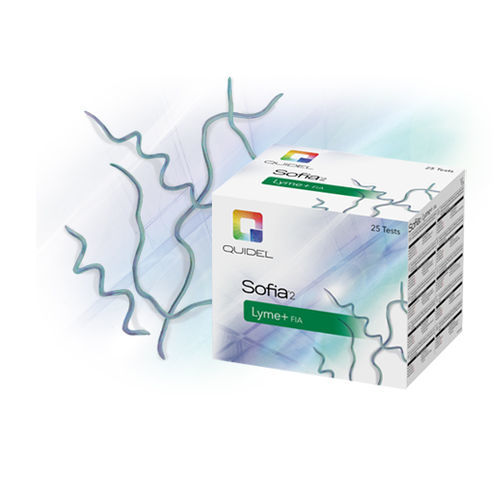 Test rapido per malattie infettive - Sofia 2 Lyme+ - Quidel Eye Health - d'IgG / di IgM / della Borrelia burgdorferi