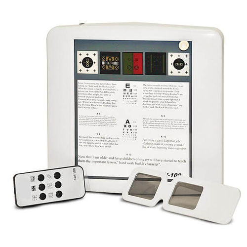 Tavola ottotipica retroilluminata - NV-100 - OICO - Ophthalmic Instrument Company