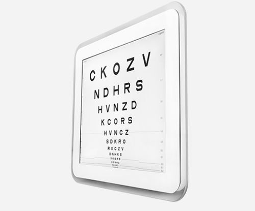 Display di ottotipo - C901 - MediWorks - per test oftalmico / telecomandato