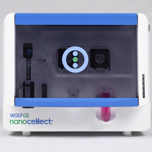 Distributore di cellule automatico - WOLF G2 - NanoCellect Biomedical - per biologia molecolare e cellulare / da banco / compatto