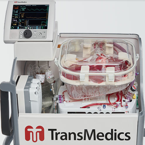 Sistema di perfusione di organi per trapianto - OCS™ - TransMedics - del fegato / con rotelle