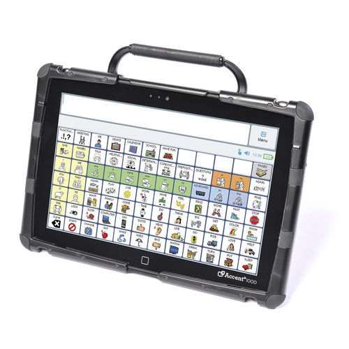 Sistema di comunicazione alternativa digitale - Accent® 1000 - PRC-Saltillo - portatile / tablet / Bluetooth