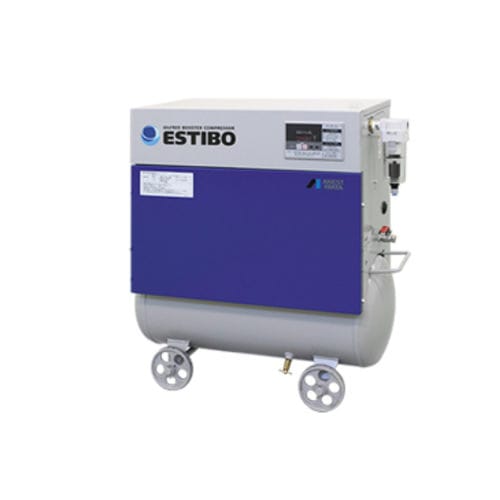 Compressore d'aria medico - EFBS Series - Anest Iwata Corporation - con rotelle / senza olio