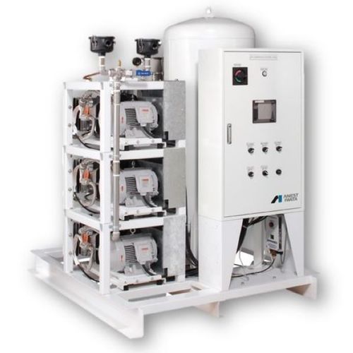 Sistema di compressione d'aria medico - SLM series  - Anest Iwata Corporation - scroll / 1 postazione / multiposto