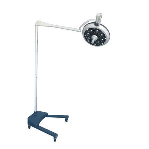 Lampada scialitica mobile - WYLED500M - Shanghai Weyuan Medical Device - LED / 95 / con pannello di controllo