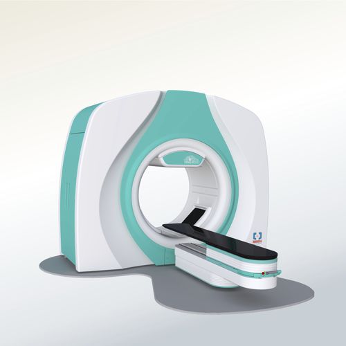 Acceleratore lineare di particelle radioterapia stereotassica - SIDDHARTH II - Panacea Medical Technologies - radioterapia guidata dalle immagini / radiochirurgia stereotassica / con tavolo di posizionamento robotizzato