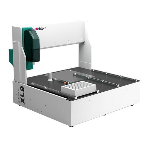 Sistema di automazione di laboratorio di workflow - BioMicroLab XL9 - SPT Labtech - per smistamento di provette / per etichettaggio di tubi / ad alto rendimento