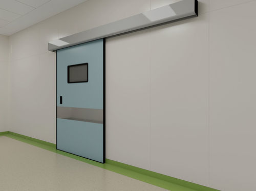 Porta a tenuta d'aria - KND-DOOR - Shenzhen Kenid Medical Devices - per ospedale / per sala operatoria / per camera bianca