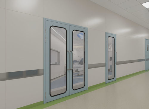 Porta a tenuta d'aria - KND-DOOR - Shenzhen Kenid Medical Devices - da laboratorio / per camera bianca / in acciaio inossidabile