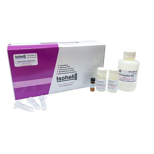 Kit di reagenti in soluzione - XMR - Isohelix - per campioni di saliva / per estrazione di RNA / per Rt-qPCR