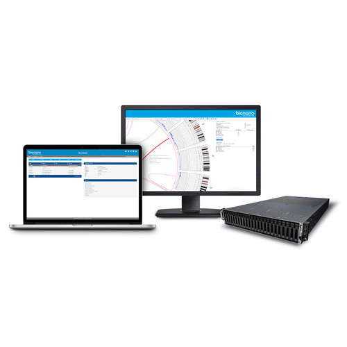 Sistema di gestione e analisi di dati - Bionano Genomics - di genetica / basato sul web