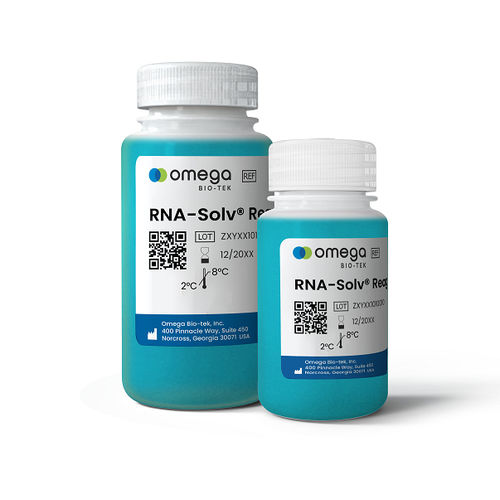 Reagente in soluzione - RNA-Solv® - Omega Bio-tek, Inc. - per tessuti / per biologia molecolare / per acidi nucleici