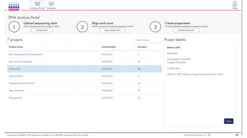 Software per PCR - GeneGlobe - QIAGEN - da laboratorio / per sequenziamento NGS / di analisi di dati