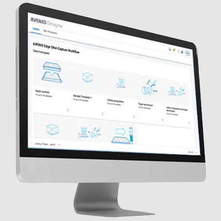Software medico - AVENIO Designer - Roche Sequencing Solutions - di prova / con sistema di tracciatura / automatizzato