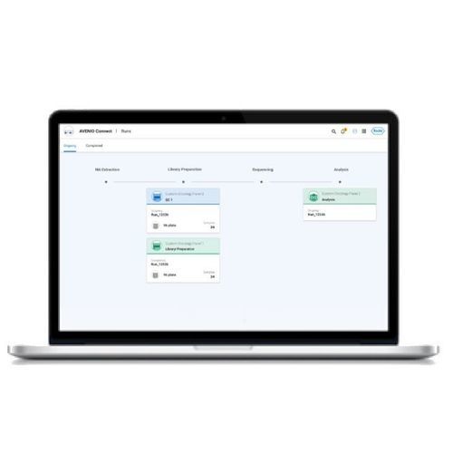 Sistema di gestione e analisi di campioni - AVENIO Connect - Roche Sequencing Solutions - di analisi / di scambio / di tracciabilità