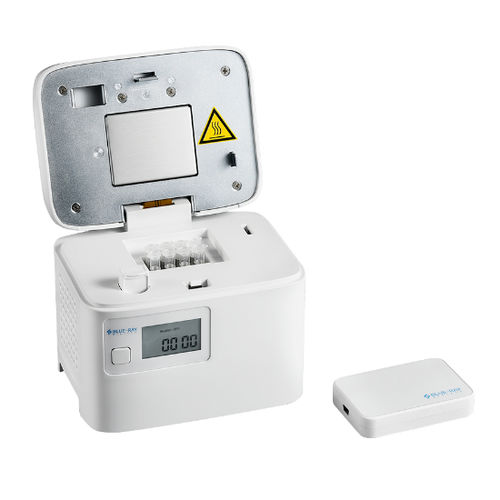 Termociclatore a 8 pozzetti - MiniTurbo - Blue-Ray Biotech - compatto / portatile