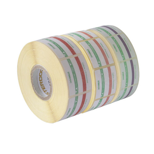 Rotolo di etichette per tubi - STLB-101 - Sterdoc