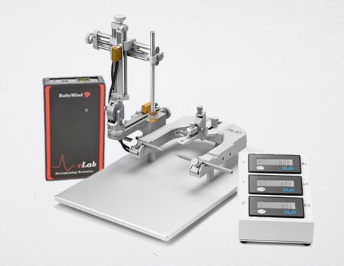 Casco stereotassico da laboratorio per roditori - ScienceBeam - da banco / digitale