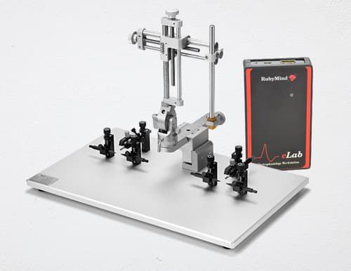 Casco stereotassico da laboratorio per roditori - ScienceBeam - da banco / 2 torri