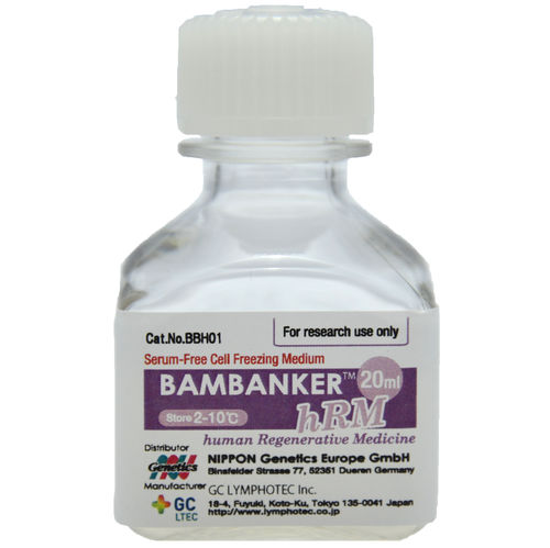 Reagente di siero - Bambanker hRM - Nippon Genetics - di albumina / per coltura cellulare / di GMP