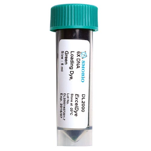 Reagente colorante - DL2000 - SMOBIO Technology, Inc. - per estrazione di DNA / di pH / di glicerolo