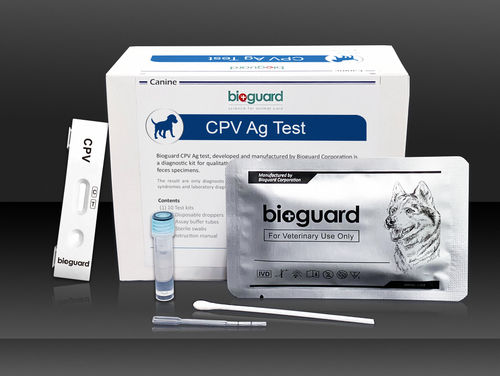 Test rapido per malattie infettive - CPV Ag - Bioguard corporation - canino / del parvovirus canino / di feci