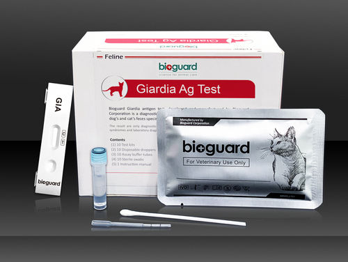 Test rapido della giardiasi - Bioguard corporation - per felini / di feci