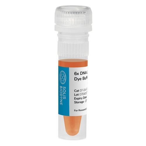 Reagente in soluzione - 6x DNA Loading Dye Buffer Orange - Solis BioDyne - soluzione tampone / colorante / da ricerca
