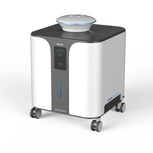 Sistema di disinfezione per prodotti alimentari - DS1002 - Bioteke Corporation - per piscina / al perossido d'idrogeno / aria/vapore