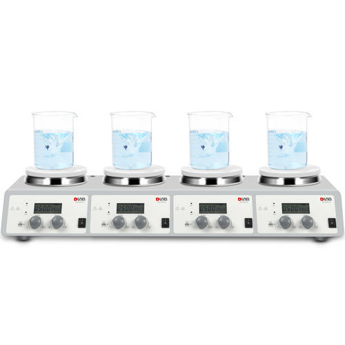 Agitatore di laboratorio magnetico - MS-H340-S4 - DLAB Scientific Co., Ltd. - a vibrazione / digitale / per uso generale