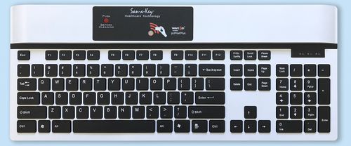 Tastiera medicale con tastierino numerico - KSI-1700 SX HW-16 - Key Source International - internazionale / RFID / disinfettabile