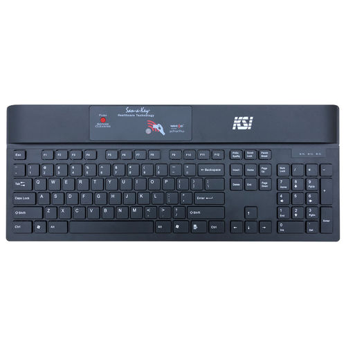 Tastiera medicale con tastierino numerico - KSI-1700 SX HB-16 - Key Source International - con tecnologia RFID / disinfettabile / igienica