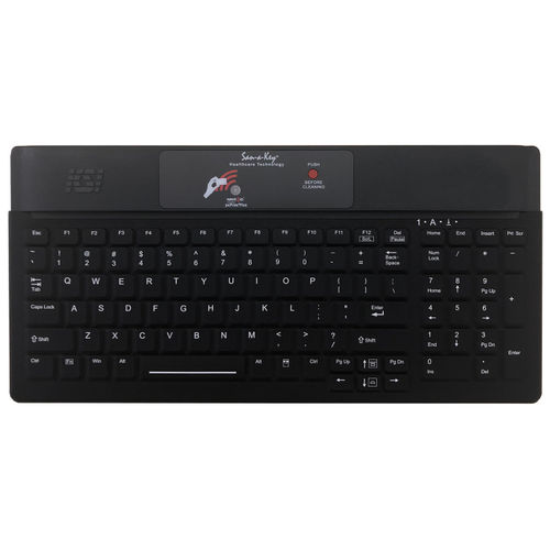 Tastiera medicale con tastierino numerico - KSI-1802R SX HB-16 - Key Source International - con tecnologia RFID / in silicone / con retroilluminazione LED