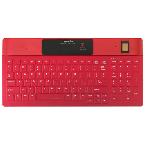 Tastiera medicale con tastierino numerico - KSI-1802R SX FFFR - Key Source International - con autenticazione multifattoriale / con sicurezza degli endpoint / internazionale