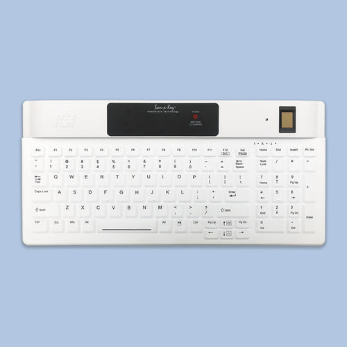 Tastiera medicale con tastierino numerico - KSI-1802R SX FFFW - Key Source International - con sicurezza degli endpoint / internazionale / in silicone