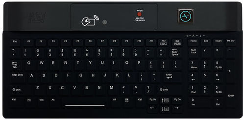 Tastiera medicale in silicone - KSI-1802R - Key Source International - USB / retroilluminata / igienica