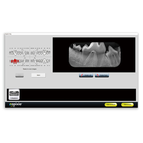 Software per imaging odontoiatrico veterinario - Apixia - di visualizzazione / odontoiatrico