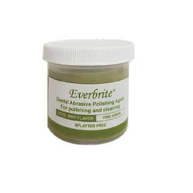 Materiale odontoiatrico di fluoruro - Everbrite® - Apixia - per la lucidatura delle protesi dentali / pasta